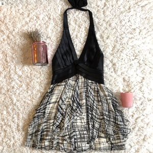 BCBG Max Azria Halter Party Dress